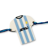 Personalized Name Rakhi for Kids - Kids Messi Jersey