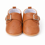 Brown Buckle Prewalker
