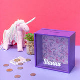 Shadow Piggy Bank - Purple