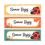 Waterproof Name Labels - Happy Spots