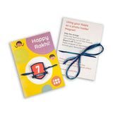 Personalized Name Rakhi for Kids - Jersey Number