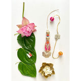 Rimjhim Gota Patti Rakhi and Lumba Set