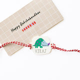 Rakhi - Dinosaur Print