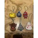 Christmas Tress Décor Crayon Set of 6