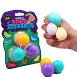 Scoobies Nano Glow Balls – Mini Glow-in-the-Dark Sensory Balls | Soft, Stretchy & Washable | Portable Fidget Toy | Safe for Kids 3+
