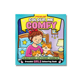Colour Me Comfy – Grace Girls| Cute and Elegant Girls Colouring Book for Kids, Teens, and Adults | Simple Bold Outlines, Relaxing and Creative Designs