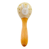Wooden Forest Maracas Pack of 1 for Kids - Beige