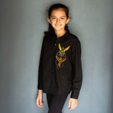 Mischief Managed Embroidered Shirt - Black