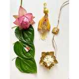 Surya Gota Patti Rakhi and Lumba Set