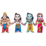 Ram Darbaar Plush Dolls (Set of 4 dolls)
