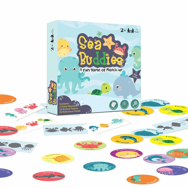 Sea buddies - Dive into Fun and Learn About Sea Animals – Popup Kids