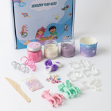 Unicorn Clay Kit - Pastel Playdough Activity Kit