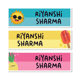 Waterproof Name Labels - Sunny Days