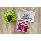 DIY Colouring Little Elephant Pouch