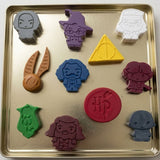 Wizard-Themed Fun-Shaped Crayons – Halloween Gift Set