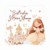Gift Tags Square - Royal Wishes