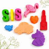 Personalised Name Crayon Gift Box - Exclusive Raksha Bandhan Gift for SIS
