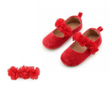 Red blossom ballerina + Red flower clip Single