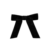 Black Glitter bow
