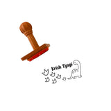 Book Stamp - Dino Trails