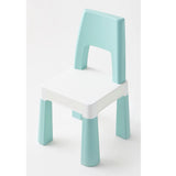 OPlus Learning Chair for Kids - Pastel Blue and White