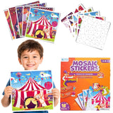 Mosaic Sticker by Number - Circus Carnival