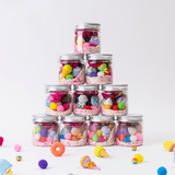 Candy Playdough Jar - Cute and Colourful