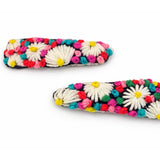 Multi embroidery flowers