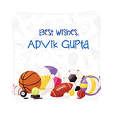 Gift Tags Square - Game on