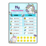 Daily Responsibility Chart - Unicorn Sparkle
