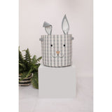 Rabbit Round basket-grey