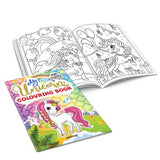 My Unicorn Books Pack - Unicorn Sticker and Activity Book, Copy Colour and Colouring Books