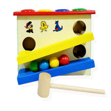 Wisdom Knock on the Table Wooden Toy - Hammer and Ball Free Flow