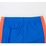 2 pcs Shirt & Shorts set LSB Blue & Orange Space Swimwear Knee length for Kids with UPF 30+