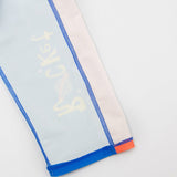 2 pcs Shirt & Shorts set LSB Blue & Orange Space Swimwear Knee length for Kids with UPF 30+