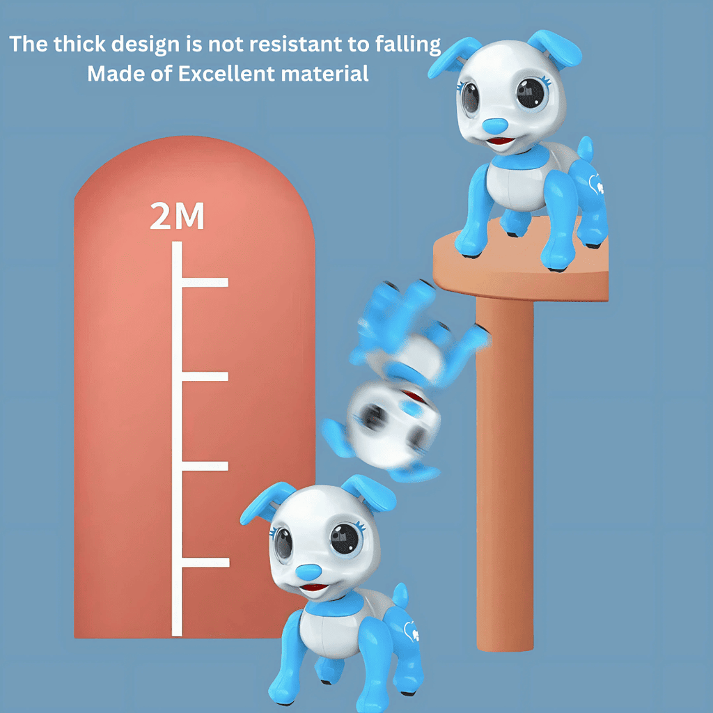 TurtleBee Toby Robot Dog Toy – Interactive Robotic Pet That Walks