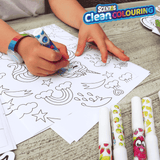 Scentos Clean Colouring Markers - Enchanted