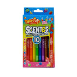 Scentos Scented Twirl Up Crayons Pack of 10