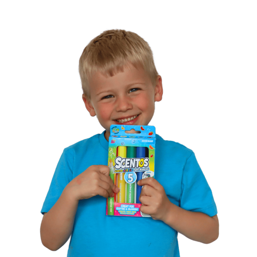 Sento Markers Scentos Scented Acrylic Markers Pack of 5 – Popup Kids