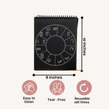 Berrybee 8-in-1 Montessori-Inspired Pre-Writing Board, Educational & Durable (Tamil)