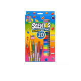 Scentos Scented Gel Pens Pack of 20 (2 Sticker Sheets )