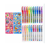 Scentos Scented Gel Pens Pack of 20 (2 Sticker Sheets )
