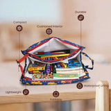 3-Zip Toiletries Organizer - Transportation