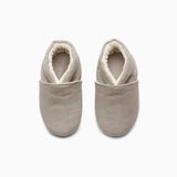 Stars Cotton Baby Shoe - Grey