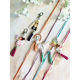 Acrylic Rakhi to Keychain Keepsake - Tennis Racket