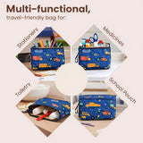 3-Zip Toiletries Organizer - Transportation