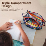 3-Zip Toiletries Organizer - Transportation