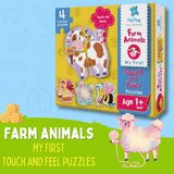 My First Touch & Feel Puzzles - Farm Animals