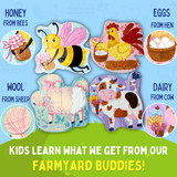 My First Touch & Feel Puzzles - Farm Animals