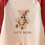 26pcs Cream & Maroon Teddy Love, New born Baby Girl/Boy Gift Hamper all Season Wear Clothes Gift Hamper Box, (0-6months)